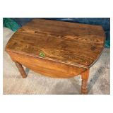 Antique Wooden Drop Leaf Table