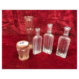 Lot of Vintage Medicinal Bottles