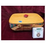 Longaberger Basket "Holiday Cheer" 1996