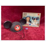 Vintage Mickey Mouse Ears & Vintage Photo