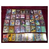 Various Football Trading Cards