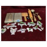 Vintage Kitchenware and Cookie Cutter Collection