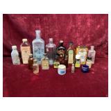 Vintage Apothecary Medicine Bottle Lot of 16