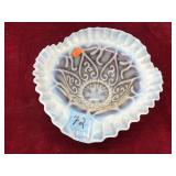 Vintage "Many Loops" Opalescent Bowl