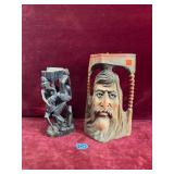 Various Wood Carved Decoration Art