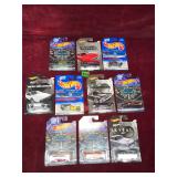 Various Hot Wheels, 10 ea