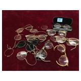 Lot of Vintage Glasses & Lenses