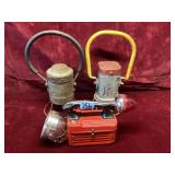 Vintage Railroad Lanterns and Flashlight Lot
