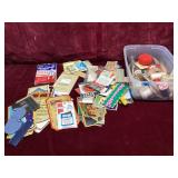 Vintage Sewing Notions and Supplies Accumulation