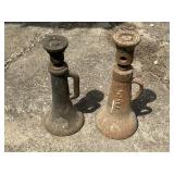 Pair of Antique American Scale Co. Screw Jacks
