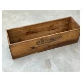Vintage Atlas Powder Co Dangerous Cargo Box