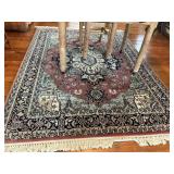 Vintage Persian Medallion Area Rug