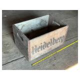 Vintage South Bethlehem Brewing Co Wooden Crate