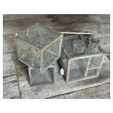 Antique Wire Mesh Traps/Cages