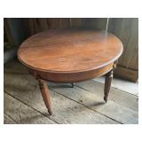 Antique Carved Wood Extension Dining Table 45ï¿½d