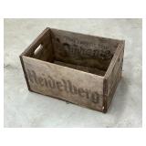Vintage South Bethlehem Brewing Co Wooden Crate