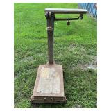 Antique Fairbanks Patent No 10 Platform Scale