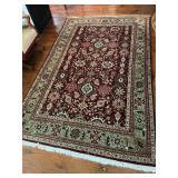 Traditional Persian Style Wool Medallion Area Rug