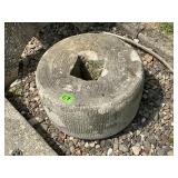 Antique Hand Carved Mill Stone