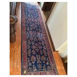 Traditional Persian Style Wool Runner Rug