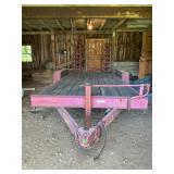 Quality Trailer Inc. 12000 GVWR Flatbed Trailer