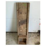 Antique Primitive Wooden Cabbage Kraut Slicer