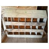 Antique Primitive Wooden Chicken Nesting Box