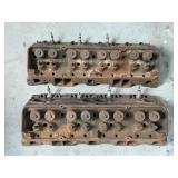 Pair of GM 3782461 Double Hump Cylinder Heads