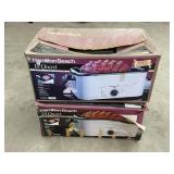 Pair of Hamilton Beach 18 Quart Roaster Ovens