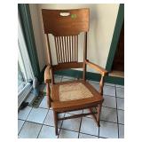 Vintage Wooden Rocking Chair