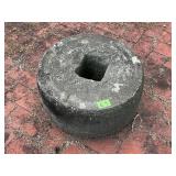 Antique Hand Carved Round Grinding Stone/Wheel