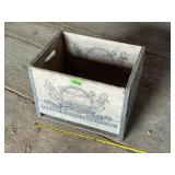 Vintage Old Reading Brewery Wooden Beer Crate