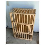 Vintage Wooden Poultry Coops or Coop Breeding Cage