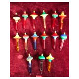 Vintage Flying Saucer Christmas Bubble Lites