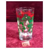 Mistletoe Peanut Butter Glass, 5" Tall