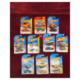 HotWheels Collectible Cars, 10 EA