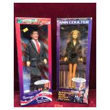 George W. Bush & Ann Coulter Dolls