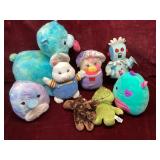 Mixed Brand Character Plush Toy Assortment