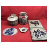 Pfaltzgraff Folk Art Kitchenware Lot