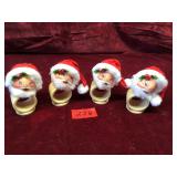 Annalee Santa Napkin Holders