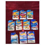 HotWheels Collectible Cars, 10 EA