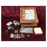Jewelry Box, Earrings and More