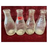 One Quart Milk Bottles