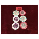 Atlantic City Casino Poker Chips Collection