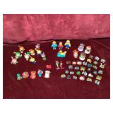 Large Assortment of Toy Figures and Micro Playsets