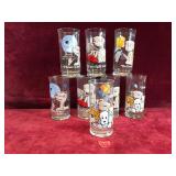 1982 Vintage Pizza Hut Drink Glasses, E.T. Movie