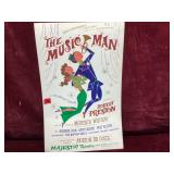 The Music Man Majestic Theatre Window Card Poster