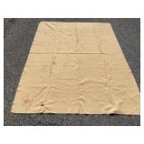 Vintage Pennsylvania Railroad Wool Blanket
