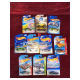 HotWheels Collectible Cars, 10 EA