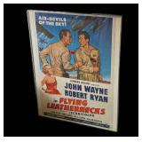 1951 Flying Leathernecks Framed Movie Poster